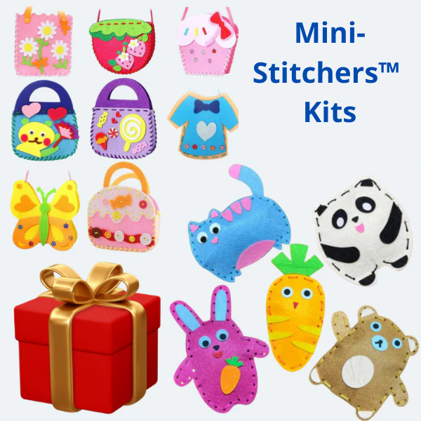 Mini-Stitchers™ | Fun Sewing animals Kit for Kids