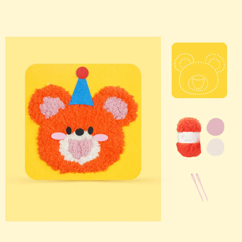 Kids’ Wool Craft Kit– Unleash Creativity with Every Stitch!